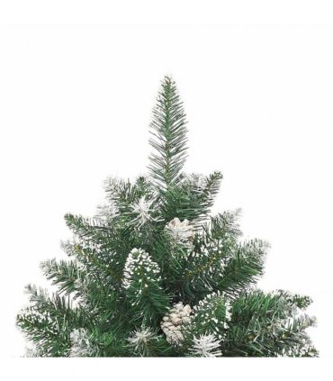 vidaXL Artificial Christmas Tree with Stand 150 cm PVC — Model: without led
