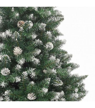 vidaXL Artificial Christmas Tree with Stand 150 cm PVC — Model: without led