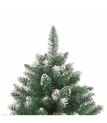 vidaXL Artificial Christmas Tree with Stand 210 cm PVC — Model: without led