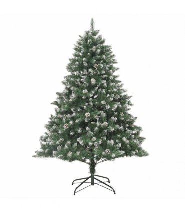 vidaXL Artificial Christmas Tree with Stand 240 cm PVC — Model: without led