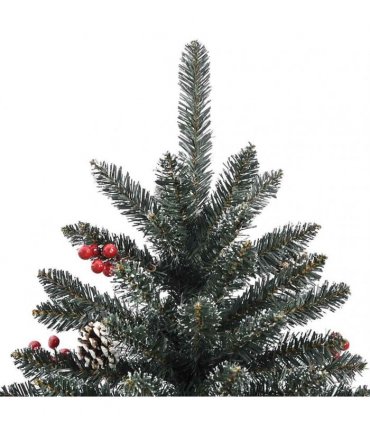 vidaXL Artificial Christmas Tree with Stand Green 150 cm PVC — Model: without led — V0672155725