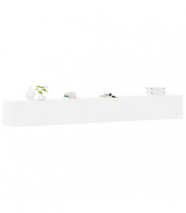 vidaXL 3 Piece TV Cabinet Set White Engineered Wood — V0672155768