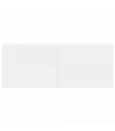 vidaXL 3 Piece TV Cabinet Set White Engineered Wood — V0672155768
