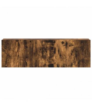 vidaXL 3 Piece TV Cabinet Set Smoked Oak Engineered Wood — V0672155770