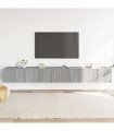 vidaXL 3 Piece TV Cabinet Set Grey Sonoma Engineered Wood — V0672155771