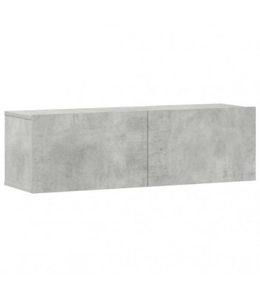 vidaXL 3 Piece TV Cabinet Set Concrete Grey Engineered Wood — V0672155773