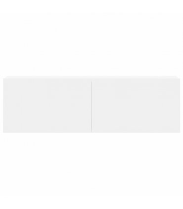 vidaXL 3 Piece TV Cabinet Set White Engineered Wood — V0672155778