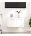 vidaXL Wall Cabinet White 60x36.5x35 cm Engineered Wood — V0672155818