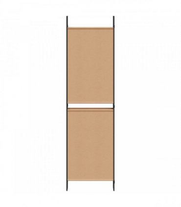 vidaXL 6-Panel Room Divider Beige 300 x 180 cm Fabric
