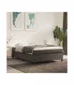 vidaXL Box Spring Bed Frame Dark Grey Velvet (US/AU Only) — Size: double size