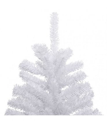 vidaXL Artificial Hinged Christmas Tree with Flocked Snow 180 cm — Model: basic — V0672156227