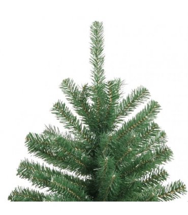 vidaXL Artificial Hinged Christmas Tree with Stand Green 180 cm — Model: basic