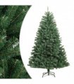 vidaXL Artificial Hinged Christmas Tree with Stand Green 150 cm — Model: basic