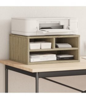 vidaXL Printer Stand Sonoma Oak 49x40x22,5 cm Engineered Wood