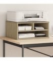 vidaXL Printer Stand Sonoma Oak 49x40x22,5 cm Engineered Wood