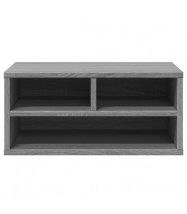 vidaXL Printer Stand Grey Sonoma 49x40x22,5 cm Engineered Wood