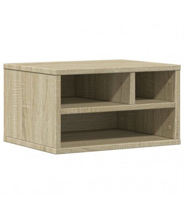 vidaXL Printer Stand Sonoma Oak 40x32x22,5 cm Engineered Wood — V0672156455