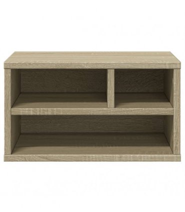 vidaXL Printer Stand Sonoma Oak 40x32x22,5 cm Engineered Wood — V0672156455