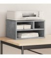 vidaXL Printer Stand Concrete Grey 40x32x22,5 cm Engineered Wood — V0672156458
