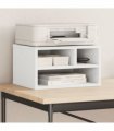 vidaXL Printer Stand White 40x32x22,5 cm Engineered Wood — V0672156459