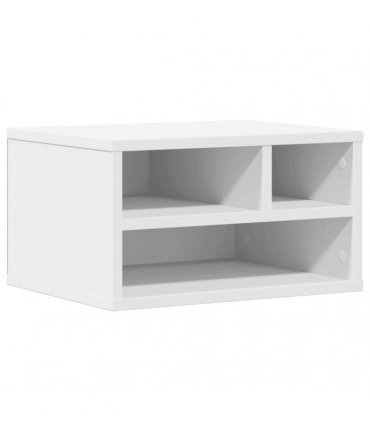 vidaXL Printer Stand White 40x32x22,5 cm Engineered Wood — V0672156459