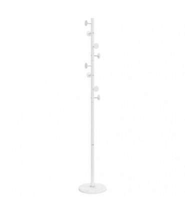 vidaXL Coat Stand White 176 cm Powder-coated Iron — V0672156520