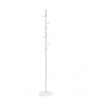 vidaXL Coat Stand White 176 cm Powder-coated Iron — V0672156520