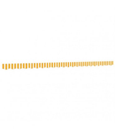 vidaXL Replacement Fabric for Awning Valance Yellow and White Stripe 5 m