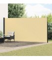 vidaXL Retractable Side Awning Sand 300 x 200 cm Polyester — Size: 200 x 300 cm