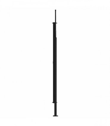 vidaXL Retractable Side Awning Sand 600 x 180 cm Polyester — Size: 180 x 600 cm