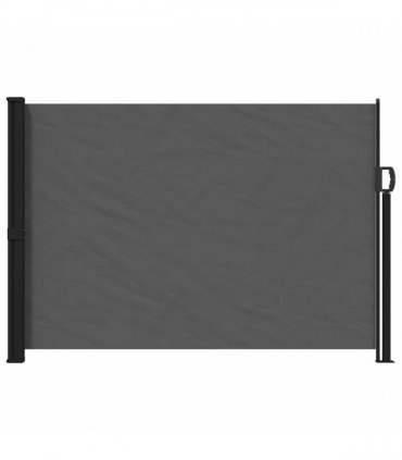 vidaXL Retractable Side Awning Anthracite 300 x 170 cm Polyester — Size: 170 x 300 cm