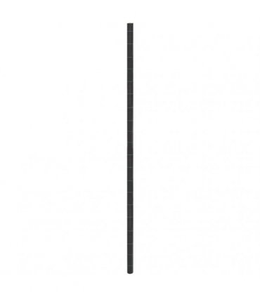 vidaXL Weed Membrane Black 4x25 m PP — Size: 4 x 25 m (100 g/m²)