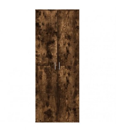 vidaXL Highboard Smoked Oak 70x35x180 cm Engineered Wood