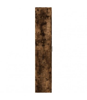 vidaXL Highboard Smoked Oak 70x35x180 cm Engineered Wood