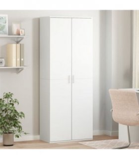 vidaXL Highboard White 70x35x180 cm Engineered Wood — V0672156653