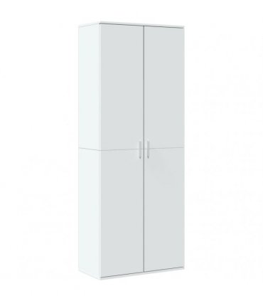 vidaXL Highboard White 70x35x180 cm Engineered Wood — V0672156653
