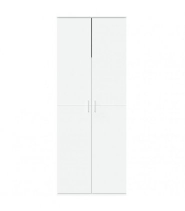 vidaXL Highboard White 70x35x180 cm Engineered Wood — V0672156653