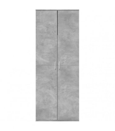 vidaXL Highboard Concrete Grey 70x35x180 cm Engineered Wood — V0672156654