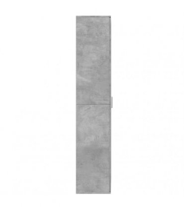 vidaXL Highboard Concrete Grey 70x35x180 cm Engineered Wood — V0672156654