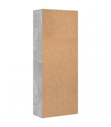 vidaXL Highboard Concrete Grey 70x35x180 cm Engineered Wood — V0672156654