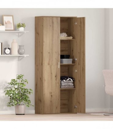 vidaXL Highboard Artisan Oak 70 x 33.5 x 180 cm Engineered Wood
