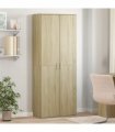 vidaXL Highboard Sonoma Oak 70x35x180 cm Engineered Wood — V0672156658