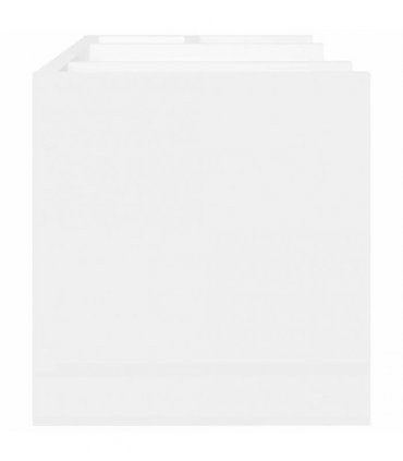 vidaXL Desk Organiser White 44.5x24x25 cm Engineered wood