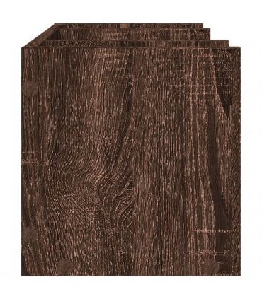 vidaXL Desk Organiser Brown Oak 44.5x24x25 cm Engineered wood