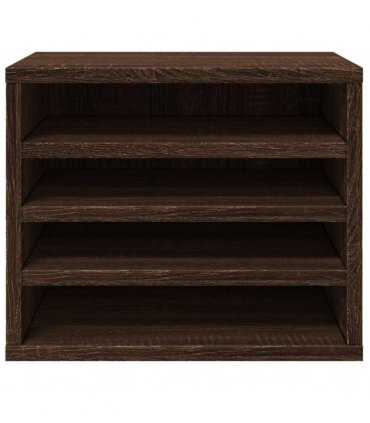 vidaXL Desk Organiser Brown Oak 36x26x29.5 cm Engineered wood