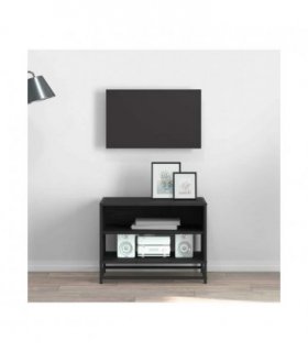 vidaXL TV Units Black Oak 61 x 40 x 46 cm Engineered wood