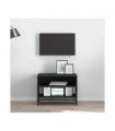vidaXL TV Units Black Oak 61 x 40 x 46 cm Engineered wood