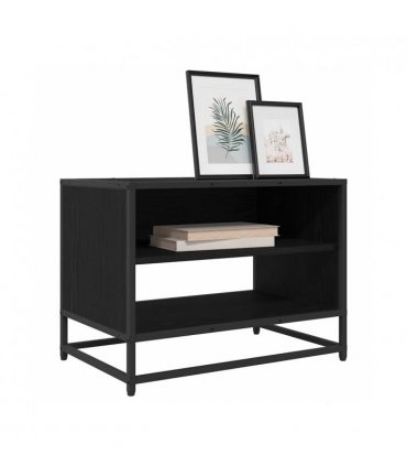 vidaXL TV Units Black Oak 61 x 40 x 46 cm Engineered wood