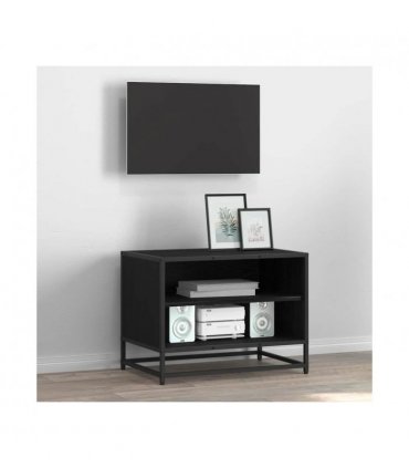 vidaXL TV Units Black Oak 61 x 40 x 46 cm Engineered wood