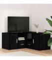 vidaXL Corner Cabinet 2 pcs — Colour: Black oak
